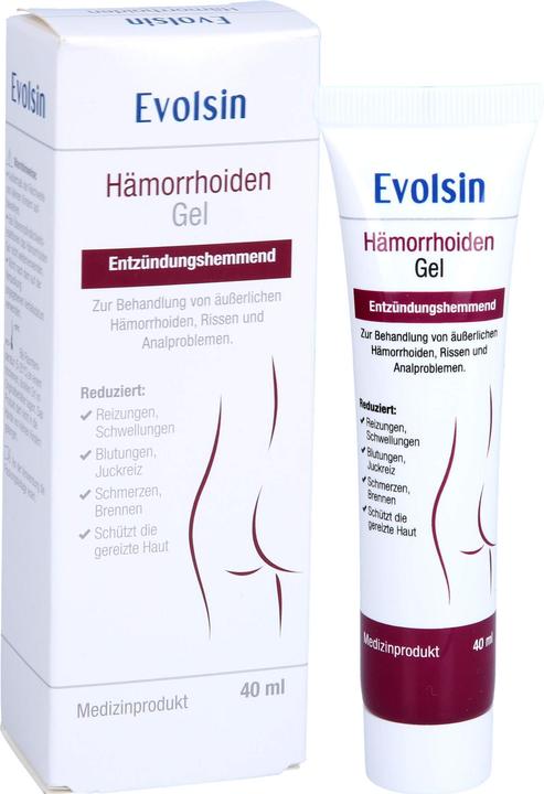 Actual product image Evolsin Haemorrhoid Gel (40 ml, Intimate gel)