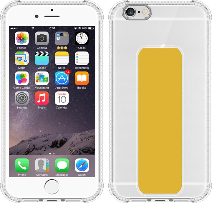 Produktbild Cadorabo Hülle für Apple iPhone 6 / 6S im TPU mit Halterung LM167 Style (Apple iPhone 6)