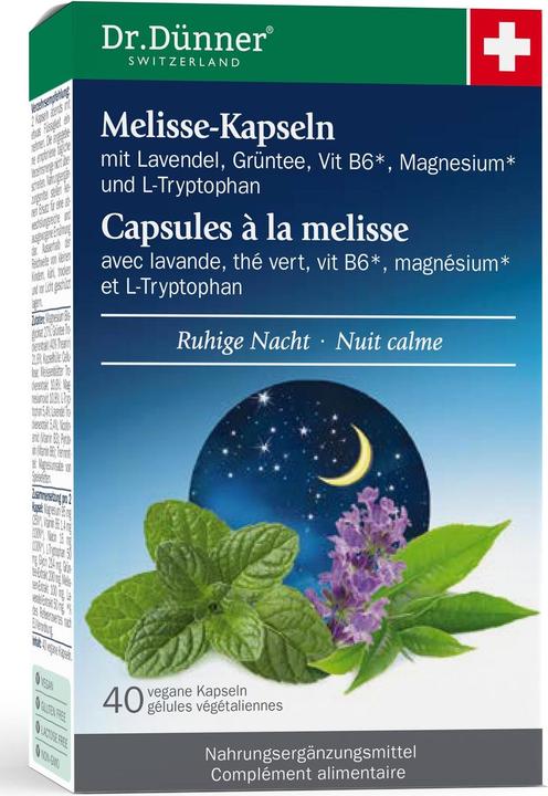 Produktbild Dr. Dünner EssenzaVita Melisse (20 Stück, Kapseln, 40 g)