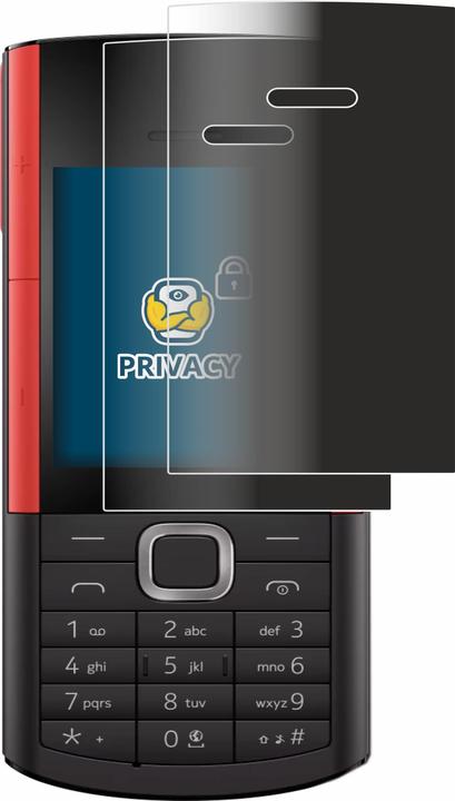Produktbild BROTECT Sichtschutzfolie Anti-Spy Privacy Folie Blaulicht-Schutz (2 Stück, Nokia 5710 XA)