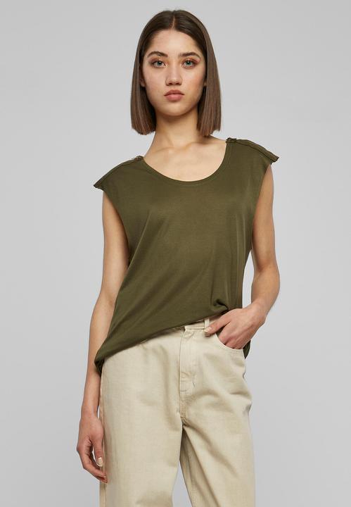 Immagine prodotto Urban Classics Ladies Shoulder Zip HiLo Tee (S)