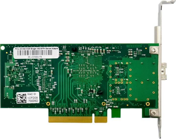 Nährwerte und Zutaten InLine 10-Gigabit Netzwerkkarte, 1x SFP+, PCIe x8, inkl. low profile Slotblech (PCIe)