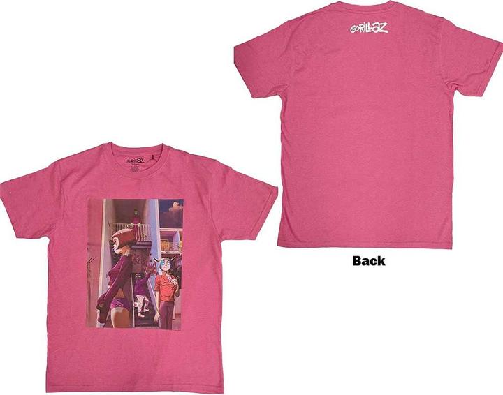 Gorillaz The Static Channel Back Print