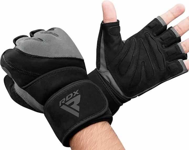 Produktbild Rdx L4 Offene Finger Gewichtheber Gymhandschuhe (L)