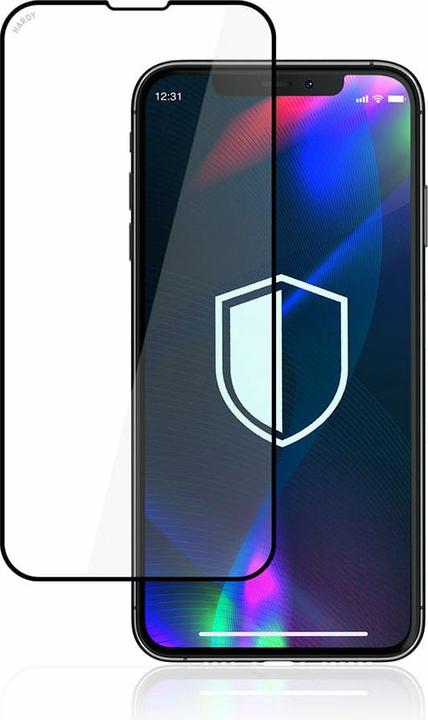 Produktbild 3MK chemisch gehärtetes Glas Hardy iPhone 13 Mini schwarz (1 Stück, Apple iPhone 13 mini)