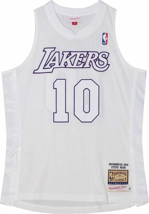 Actual product image Mitchell & Ness M&N Authentic CHRISTMAS DAY Los Angeles Lakers Jersey - XXL (XXL)