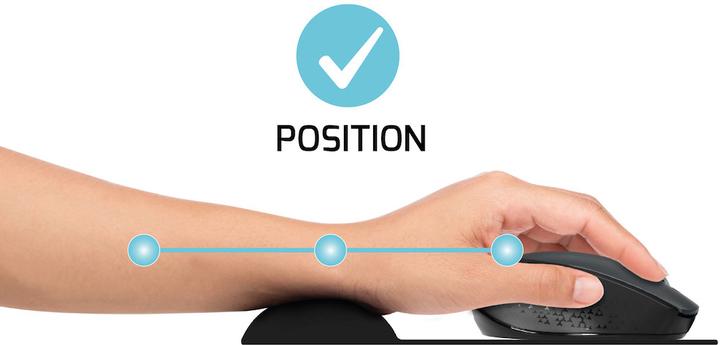 Actual product image Port Designs Ergonomic mouse pad (S)
