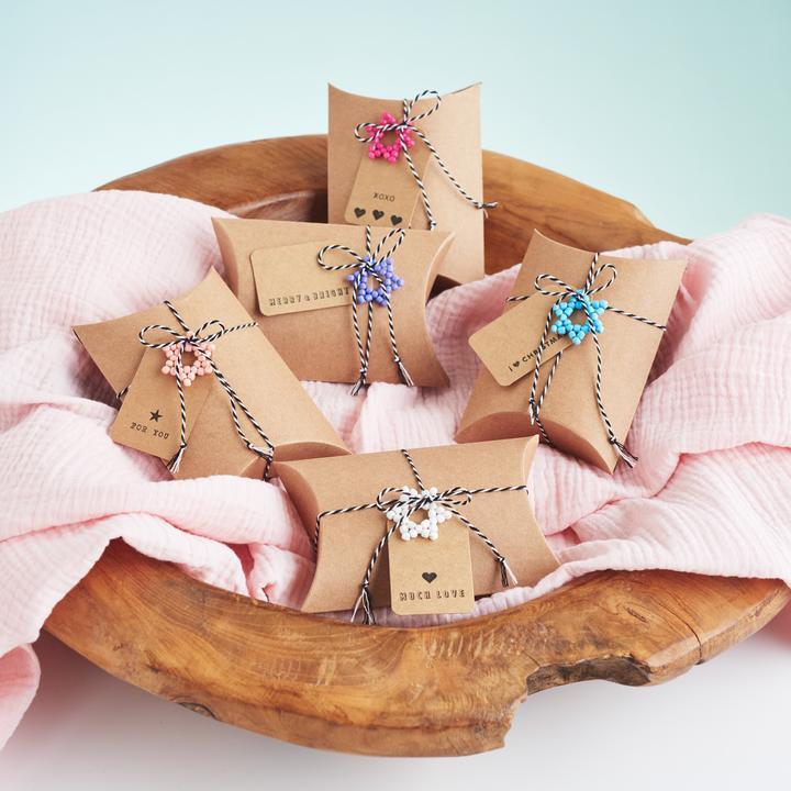 Actual product image VBS XXL gift tags "kraft paper", 500 pieces, 4 x 7 cm (Wrapping paper, 500 x)