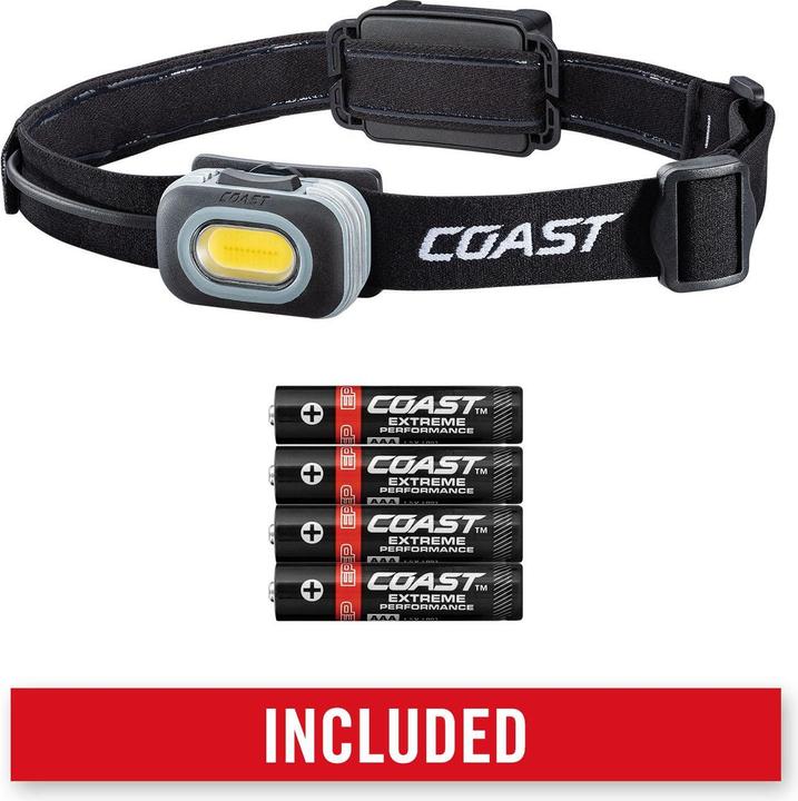 Image du produit Coast RL10 Lampe frontale à lumière blanche et rouge (560 lm)