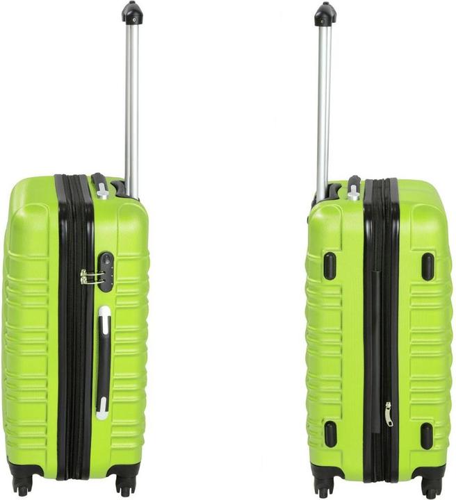 Produktbild tectake Hartschalenkofferset (106 l, Handgepäck (bis 50l), M (50 - 90l), L (90 - 115l))