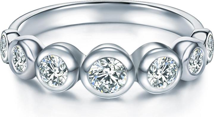 Trilani Damen Sterling Silber Zirkonia silber - 4212