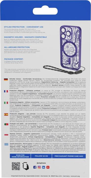 Immagine prodotto prio elegante custodia MAG per iPhone 11 viola (Apple iPhone 11)