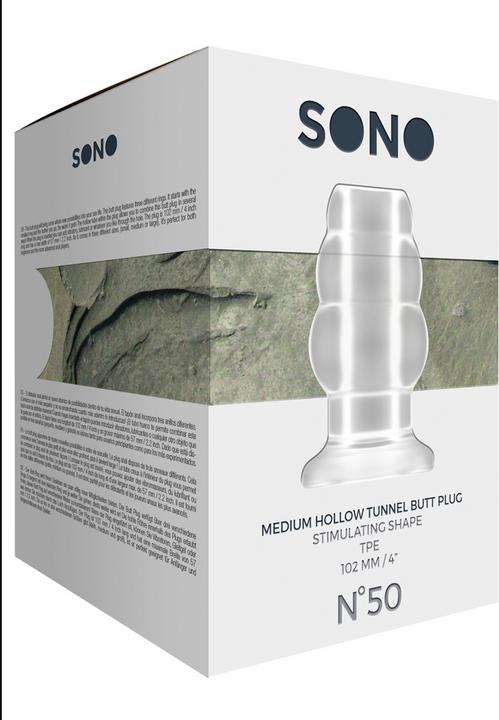 Produktbild Shots No.50 - Medium Hollow Tunnel Butt Plug - 4 Inch