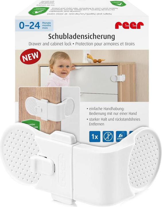 Immagine prodotto Reer Serratura del mobile, cassetto, 1 pz.