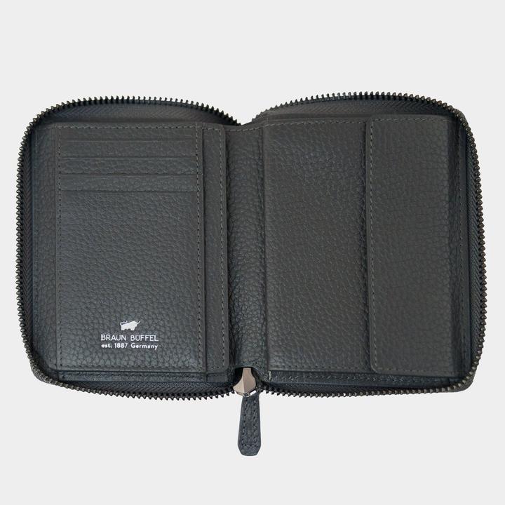 Produktbild Braun Büffel Theo Geldbörse RFID Schutz Leder 10 cm