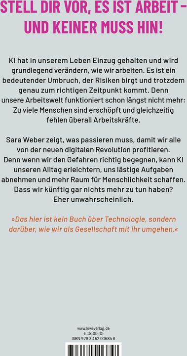 Valeurs nutritives et ingrédients Das kann doch jemand anderes machen! (Allemand, Sara Weber, 2024)