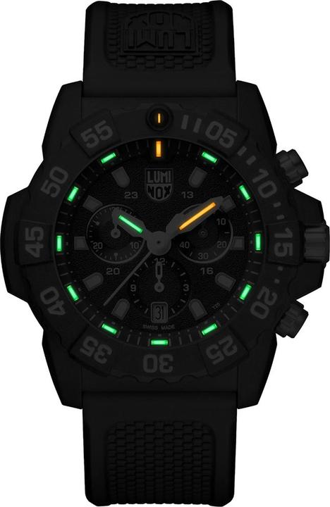 Actual product image Luminox Navy Seal 3581 (Analogue wristwatch, Chronograph, Diving watch, Swiss made, 45 mm)
