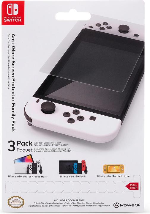 Actual product image PowerA Anti-Glare Screen Protector (Switch, Switch OLED, Switch Lite)