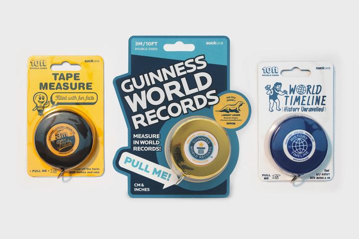 Actual product image Suck UK Measuring tape (cm)