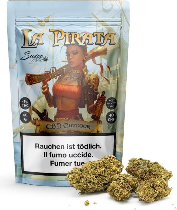 Actual product image Swiss Botanic La Pirata Outdoor Buds (Outdoor)