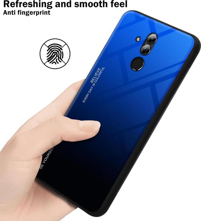 Productafbeelding Cadorabo TPU 2 kleuren glasdekking (Huawei Mate 20 Lite)