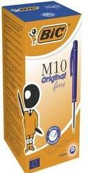 Actual product image Bic Kuglepen Clic blå Fine M10 51600 - (50 pcs.) (Blue, 50 x)