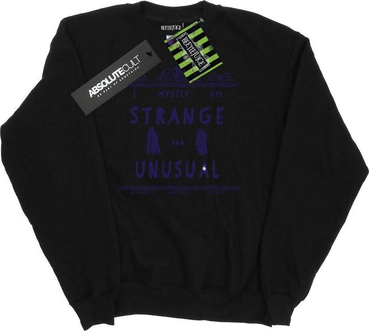 Produktbild Beetlejuice Strange And Unusual Sweatshirt aus Baumwolle (XL)