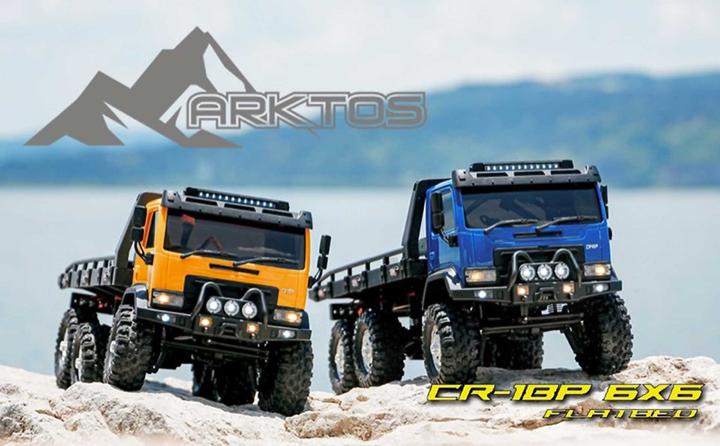 Image du produit Absima Hobby Plus RC CR-18P "Tow Truck ARKTOS 6x6" 1/18 jaune RTR