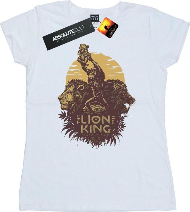 Image du produit Disney - T-shirt THE LION KING MOVIE SUNRISE COLLAGE - Femme (XL)