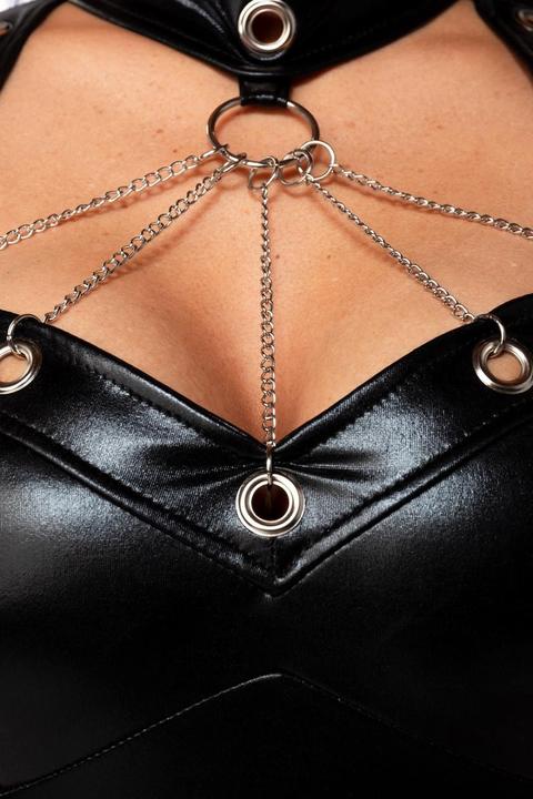 Immagine prodotto Saresia Abito Wetlook con colletto (XL)