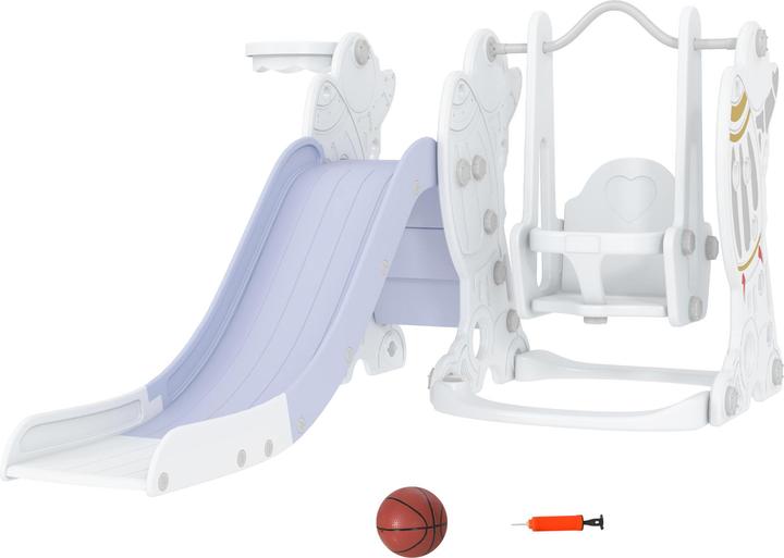Immagine prodotto Aiyaplay Altalena per bambini con scivolo e palla