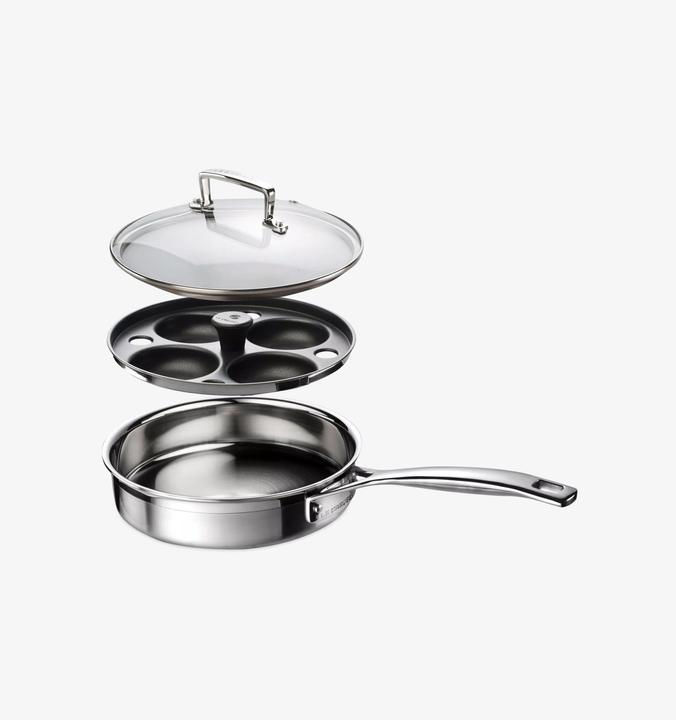 Image du produit Le Creuset Sauté à la poêle (20 cm, Poêle à frire, Acier inoxydable)