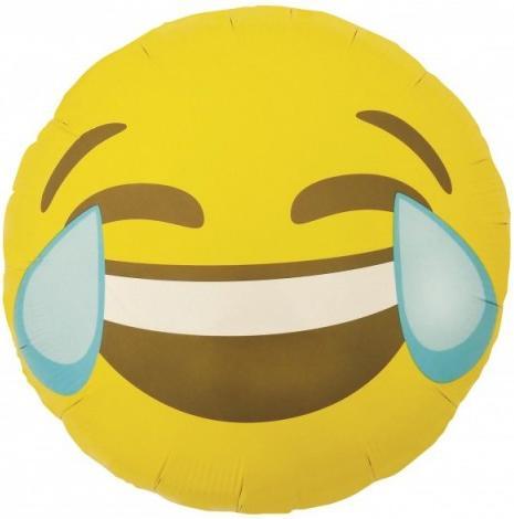 Northstar Balloons Emoji pleurant en riant