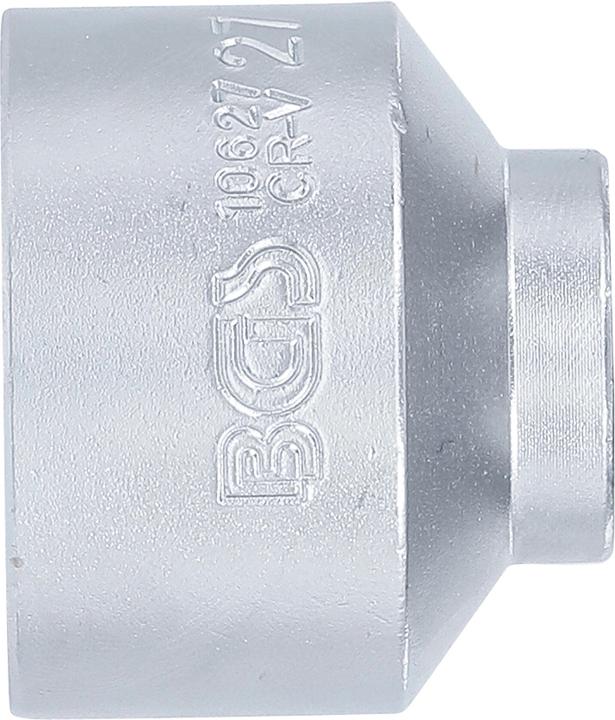 Actual product image BGS Socket, Hexagon | 10 mm (3/8") Drive | 27 mm (27 mm)
