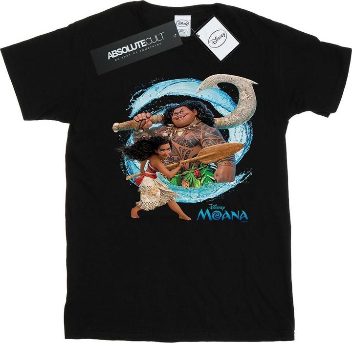 Immagine prodotto Disney Moana And Maui Wave Maglietta Ampia Donna (3XL)