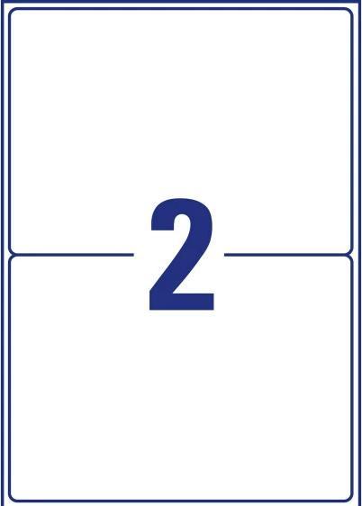 Actual product image Avery Universal labels, removable