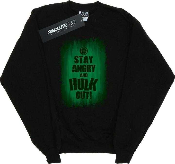 Immagine prodotto Hulk Stay Angry Felpa Uomo (XL)