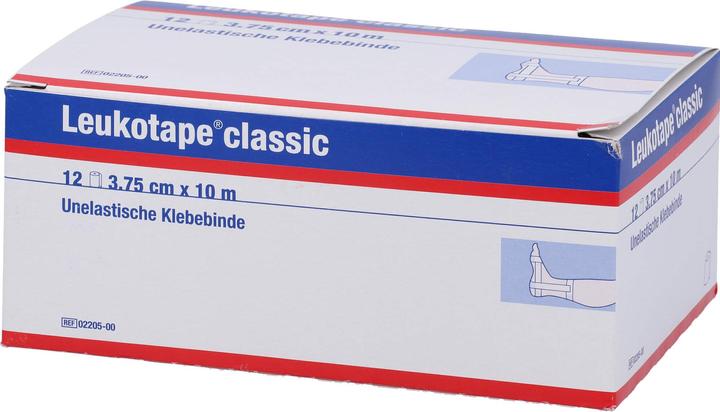 Produktbild BSN Leukotape® classic economy Pac 3.75 x 10 m 12 Stk weiss (10 m)