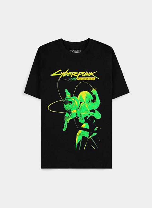 Image du produit Difuzed Cyberpunk : Edgerunners - David And Lucy Graphic Short Sleeved T-shirt - 2XL (XXL)