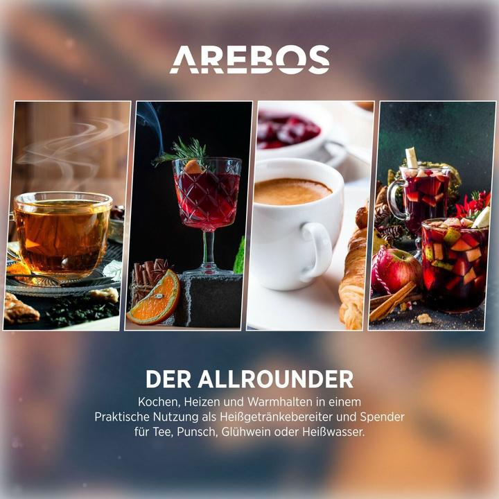 Immagine prodotto Arebos Pentola per vin brulé