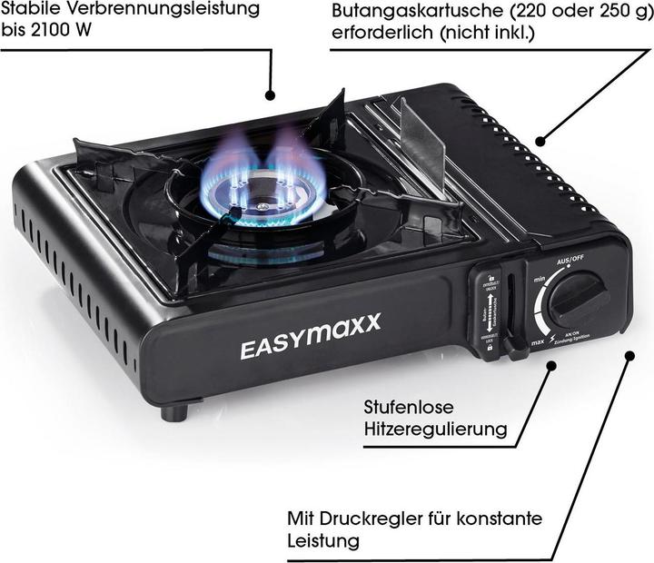 Image du produit Easymaxx Gaskocher inkl. Koffer
