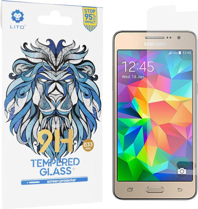 Immagine prodotto Lito - 2.5D Classic Glass - Samsung Galaxy Grand Prime G530 - Clear (1 Pezzo/i, Samsung Galaxy Grand Prime)