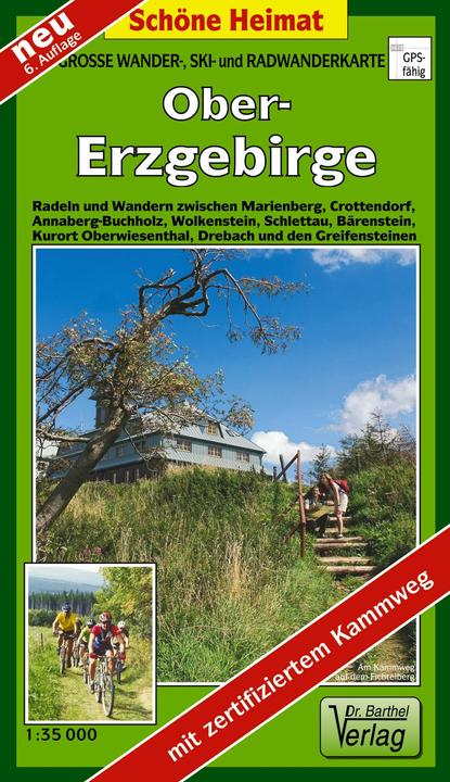 Immagine prodotto Mappe del Dr Barthel. Alto Erzgebirge