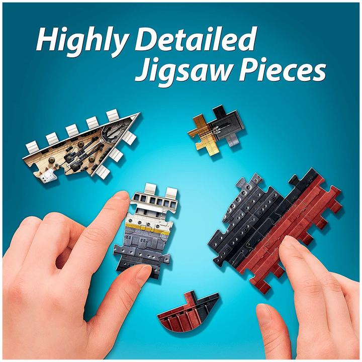 Actual product image Wrebbit 3D Titanic (440 pieces)
