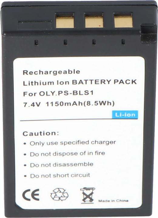 Immagine prodotto AccuCell Batteria Olympus BLS-1, E-400, E-410 (Accumulatore di carica elettrica)