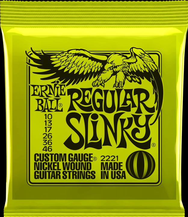 Produktbild Ernie Ball Regular Slinky 10-46 (6 x, E-Gitarre, 0.05")