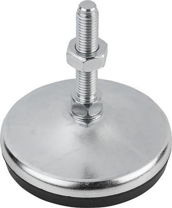 Kipp Pied articulé, K0739, acier, forme A