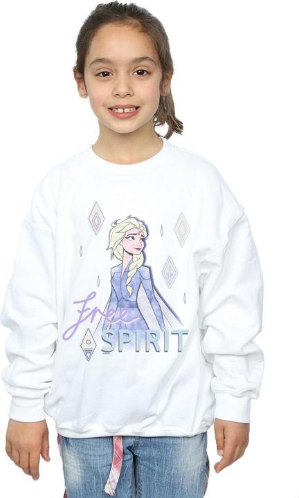 Produktbild Disney Frozen 2 Elsa Free Spirit Sweatshirt Mädchen (152, 158)