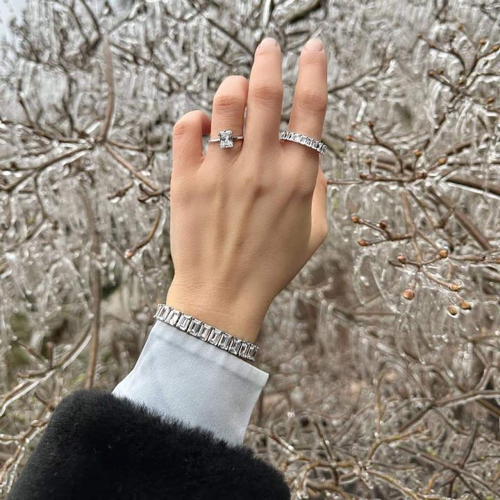 Actual product image Candy Ring Vario, 925 Sterling Silver (50, 925 Silver)