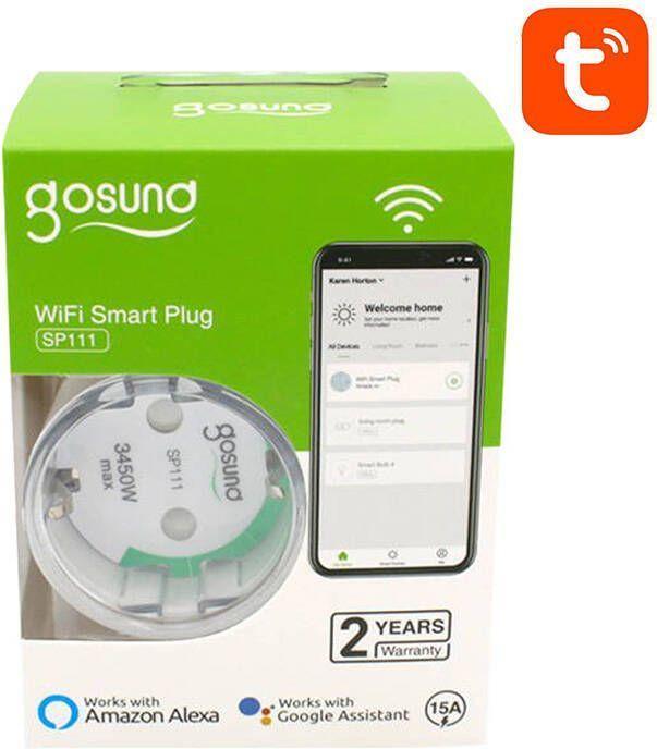 Image du produit Gosund Smart plug WiFi SP111, Tuya 4-pack